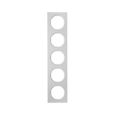 Berker R.3 RAMKA ALUMINIUM 5-KROTNA biała
