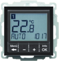 Berker B. KWADRAT REGULATOR TEMPERATURY ZE STEROWANIEM CZASOWYM antracyt