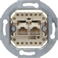 Berker Q.1 / Q.3 GNIAZDO TELEFONICZNE / KOMPUTEROWE PODWÓJNE mechanizm