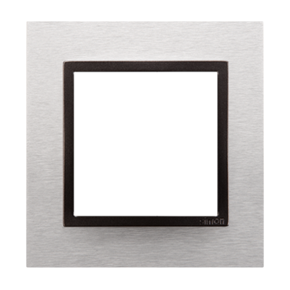 Kontakt SIMON 54 NATURE RAMKA POJEDYNCZA METAL inox yang