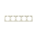 Kontakt Simon BASIC RAMKA 5-KROTNA beżowa
