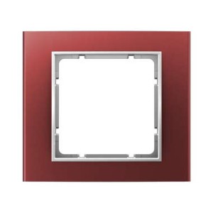 Berker B.3 RAMKA CZERWONE ALUMINIUM POJEDYNCZA