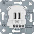 Gniazdo ładowania USB Berker Q.1 / Q.3