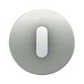 Berker R.CLASSIC WYŁĄCZNIK PODWÓJNY aluminium biały

