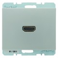 Berker K.1 / K.5 GNIAZDO HDMI stal szlachetna
