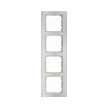 Berker B.3 RAMKA ALUMINIUM POCZWÓRNA